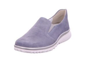 Sportliche Slipper blau L509 37