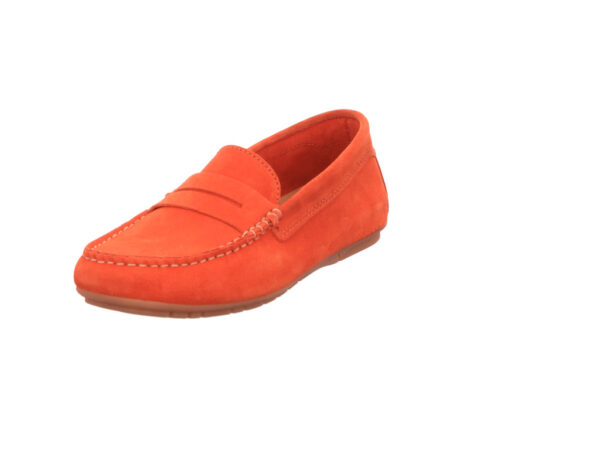 Sportliche Slipper orange Mocassin 40