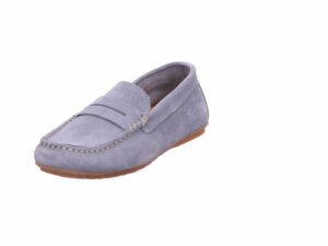 Sportliche Slipper blau Mocassin 40