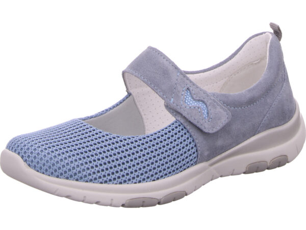 Sportliche Slipper blau Sonia 09 38